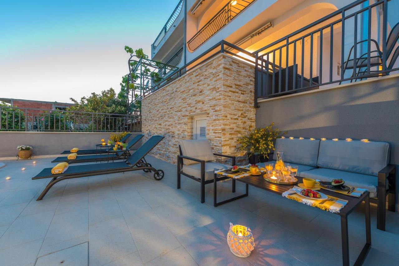 טרוגיר Villa Seaview With Pool - Apartment Cotton מראה חיצוני תמונה